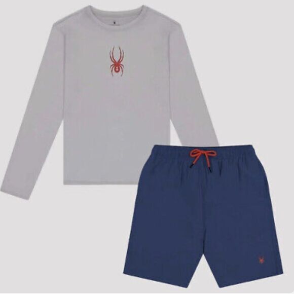 Boys Spyder 3 Piece Swim Set - Picture 2 of 11